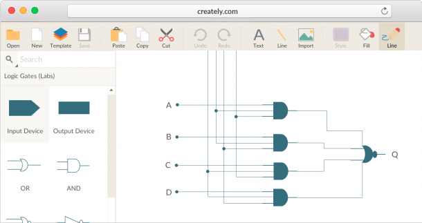 Logic Gate Software | Best Diagram Collection