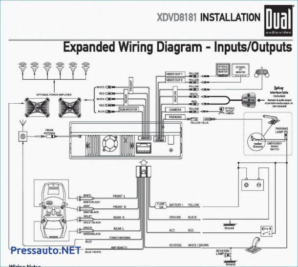 Pioneer Car Stereo Wiring Diagram Free