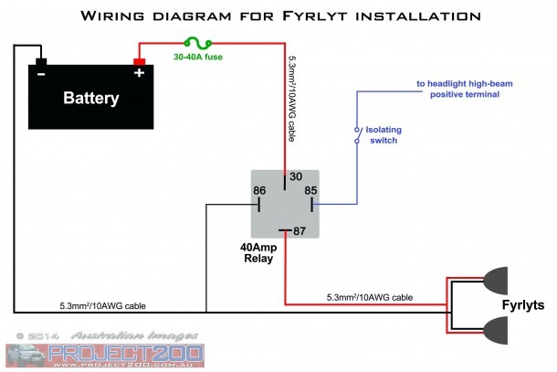 Relay Wiring Diagram 4 Pin