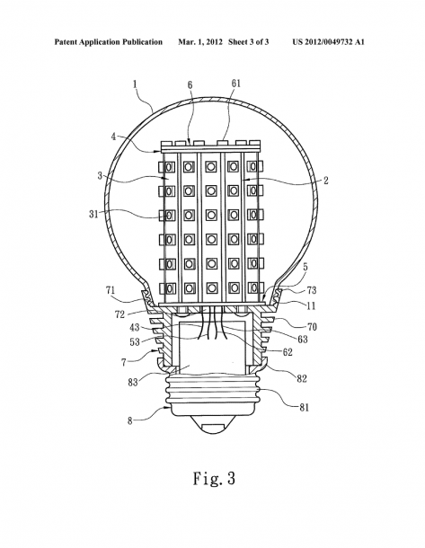 Diagram Of Led Light Bulb