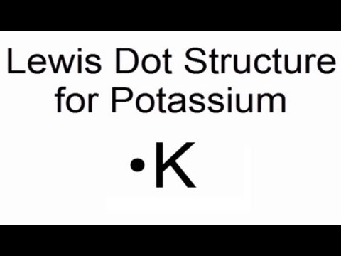 Lewis Dot Diagram For Potassium