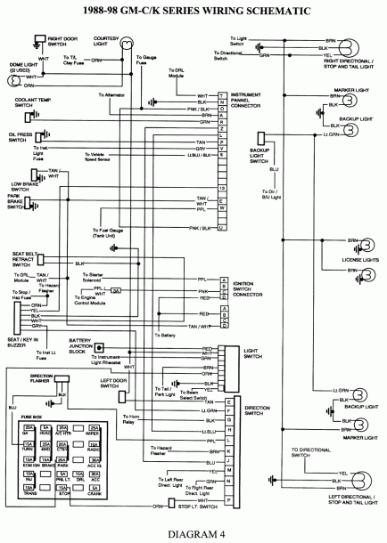 1994 Chevy 1500 Wiring Diagram