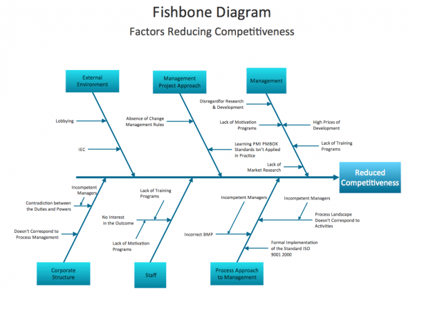 Lean Fishbone Diagram