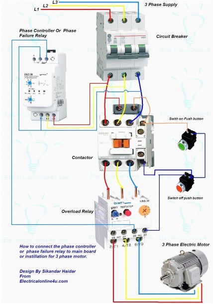 Magnetic Contactor Wiring Diagram Pdf