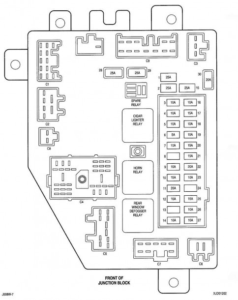 2000 Jeep Cherokee Parts Diagram