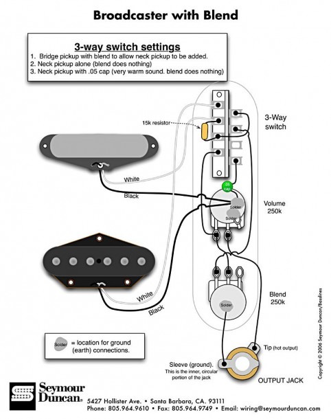 Telecaster 3 Pickup Wiring Diagram