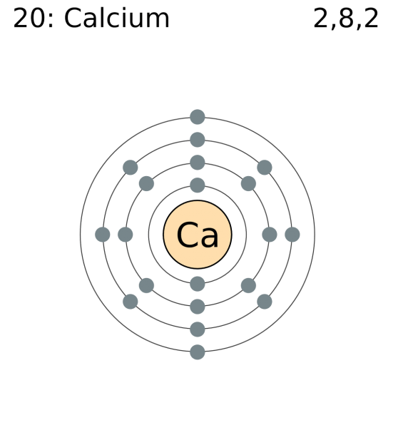 Calcium On Twitter Calcium Bohr Modelâ ¦ | Best Diagram Collection