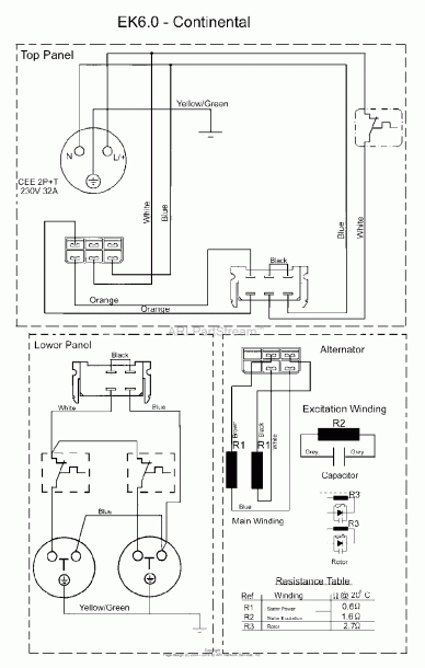 Alternator Wiring Diagram Parts