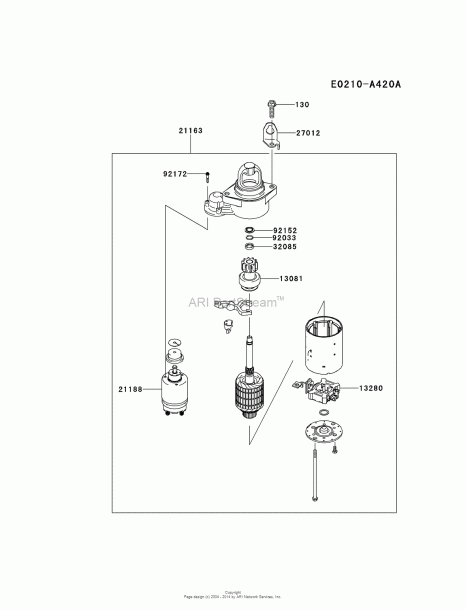 Kawasaki Parts Diagram