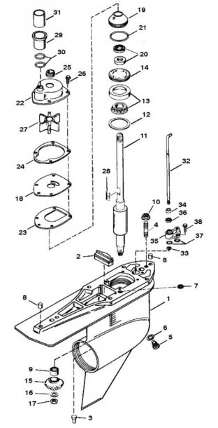 Diagram Mercruiser Alpha One