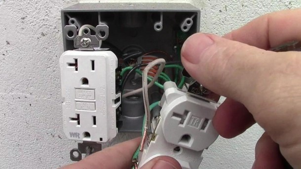 How To Wire A Double Receptacle With 20 Amp Gfci Weather Resistant ...