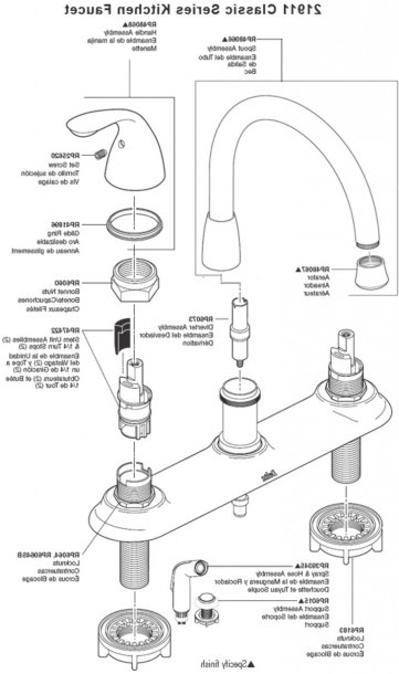 Delta Kitchen Faucet Repair Diagram